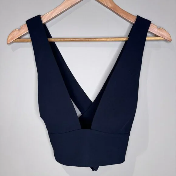 Wilfred (Aritzia) - "Gerland" Black Crop Top - Size 2 - Black - Picture 4 of 11